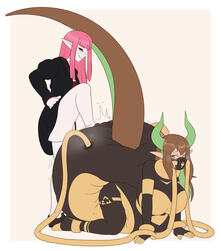 Flat color 2 characters Flat color 2 characters